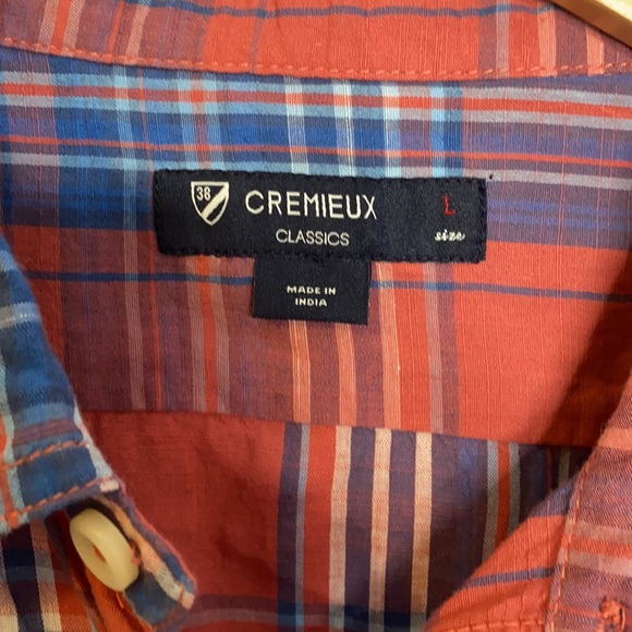 Cremieux 38 men’s soft lightweight shirt sleeved button down shirt - Picture 3 of 8